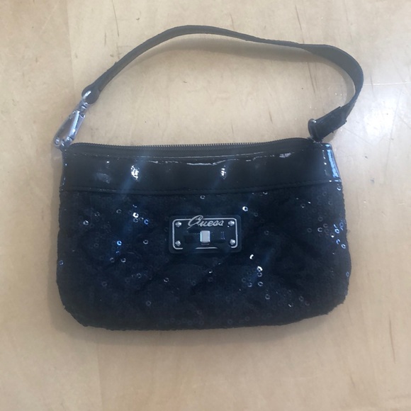 Guess sequined Wristlet - Picture 2 of 6